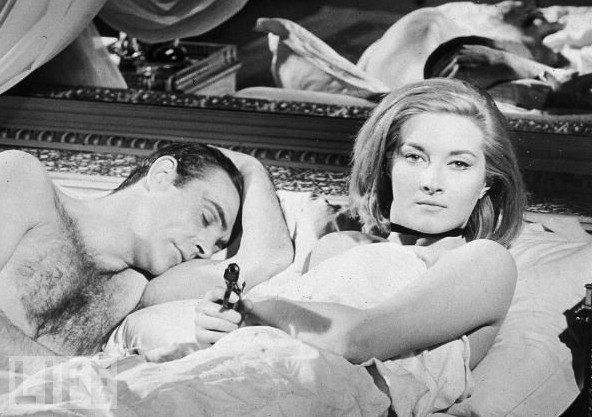 在《俄罗斯之恋》（From Russia With Love）中的Daniela Bianchi，拍摄于1963年