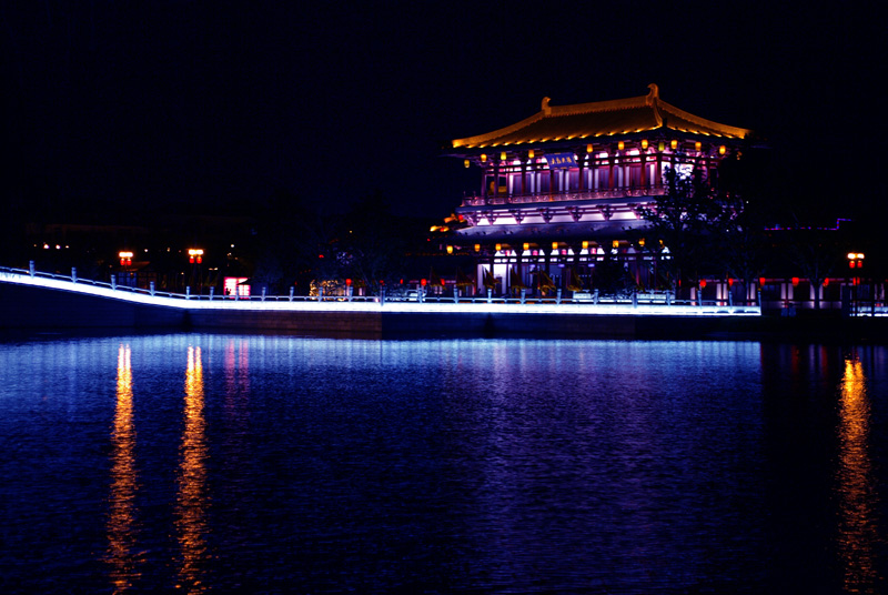 大唐芙蓉园夜景美