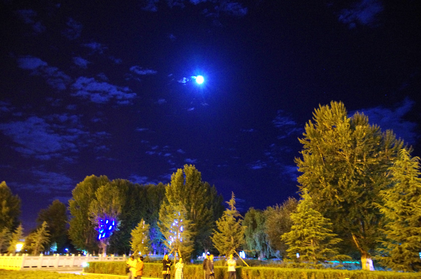 西藏行------布大拉宫夜