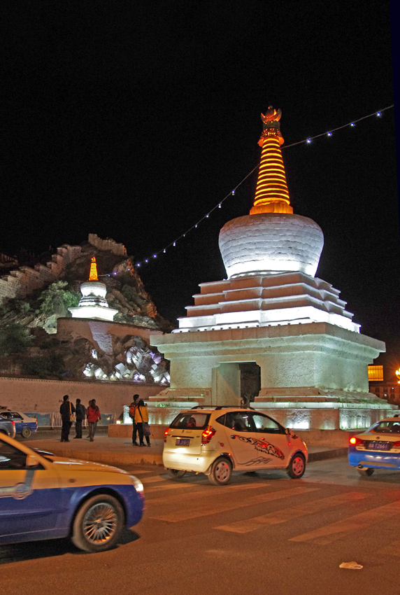 西藏行------布大拉宫夜