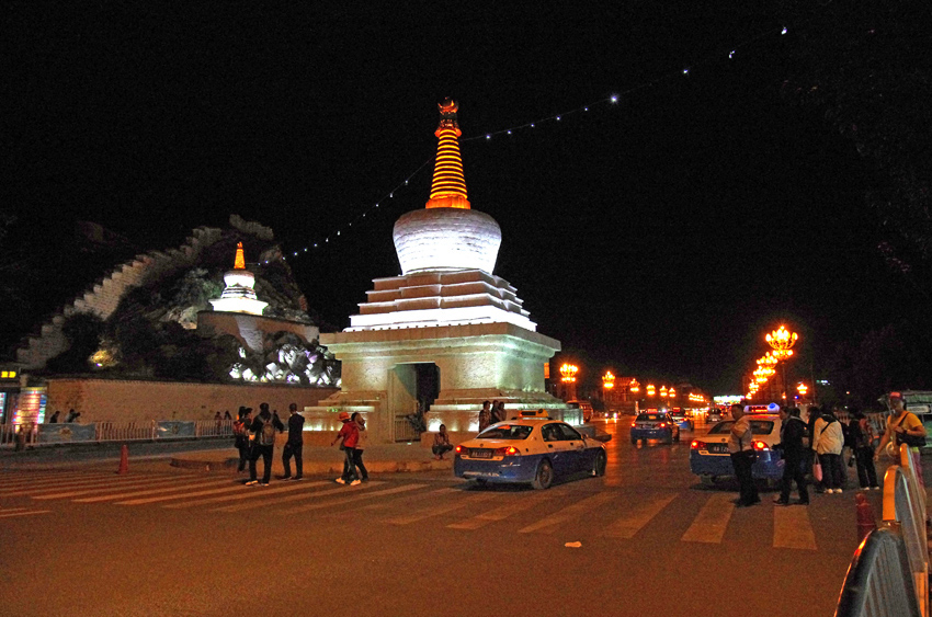 西藏行------布大拉宫夜