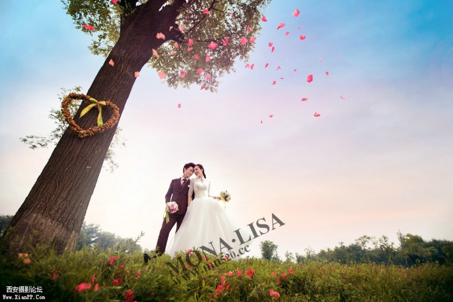 西安蒙娜丽莎婚纱摄影