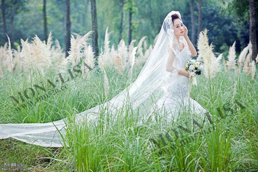 西安蒙娜丽莎婚纱摄影婚纱照