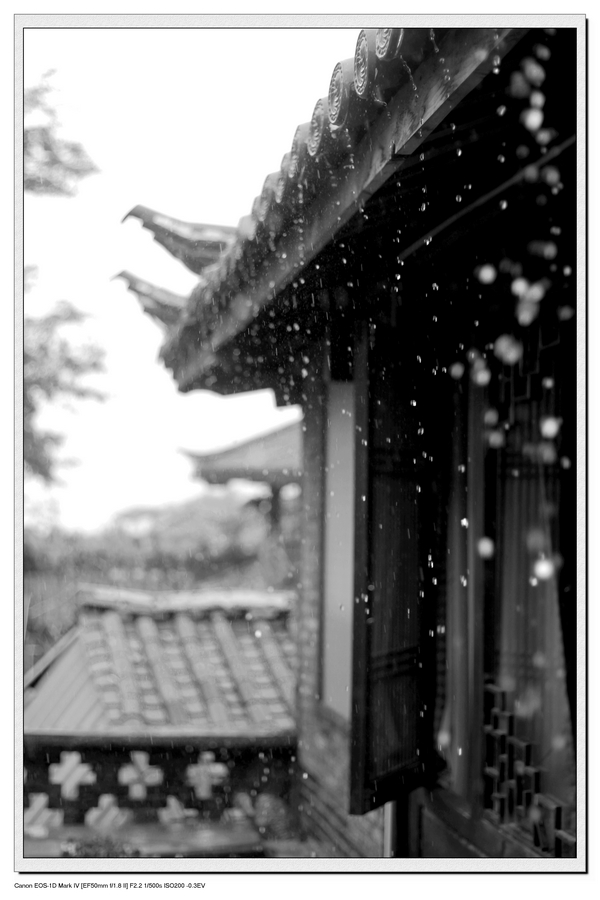 最近丽江是雨季