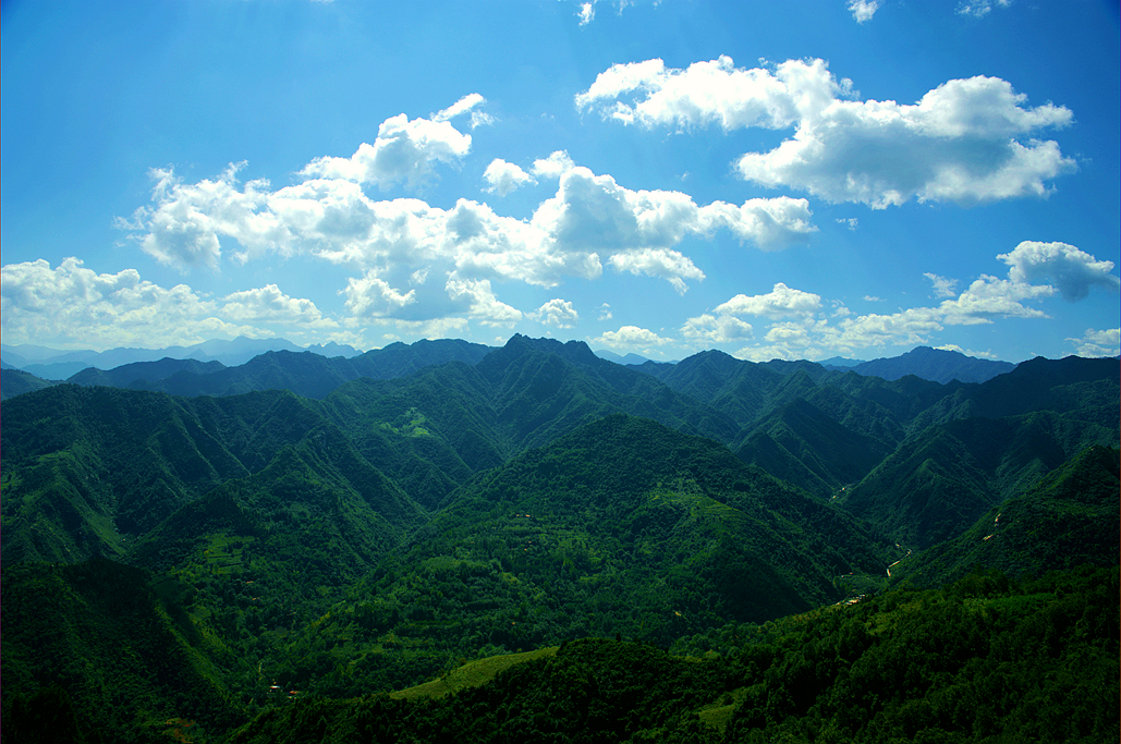 2片.远眺秦岭