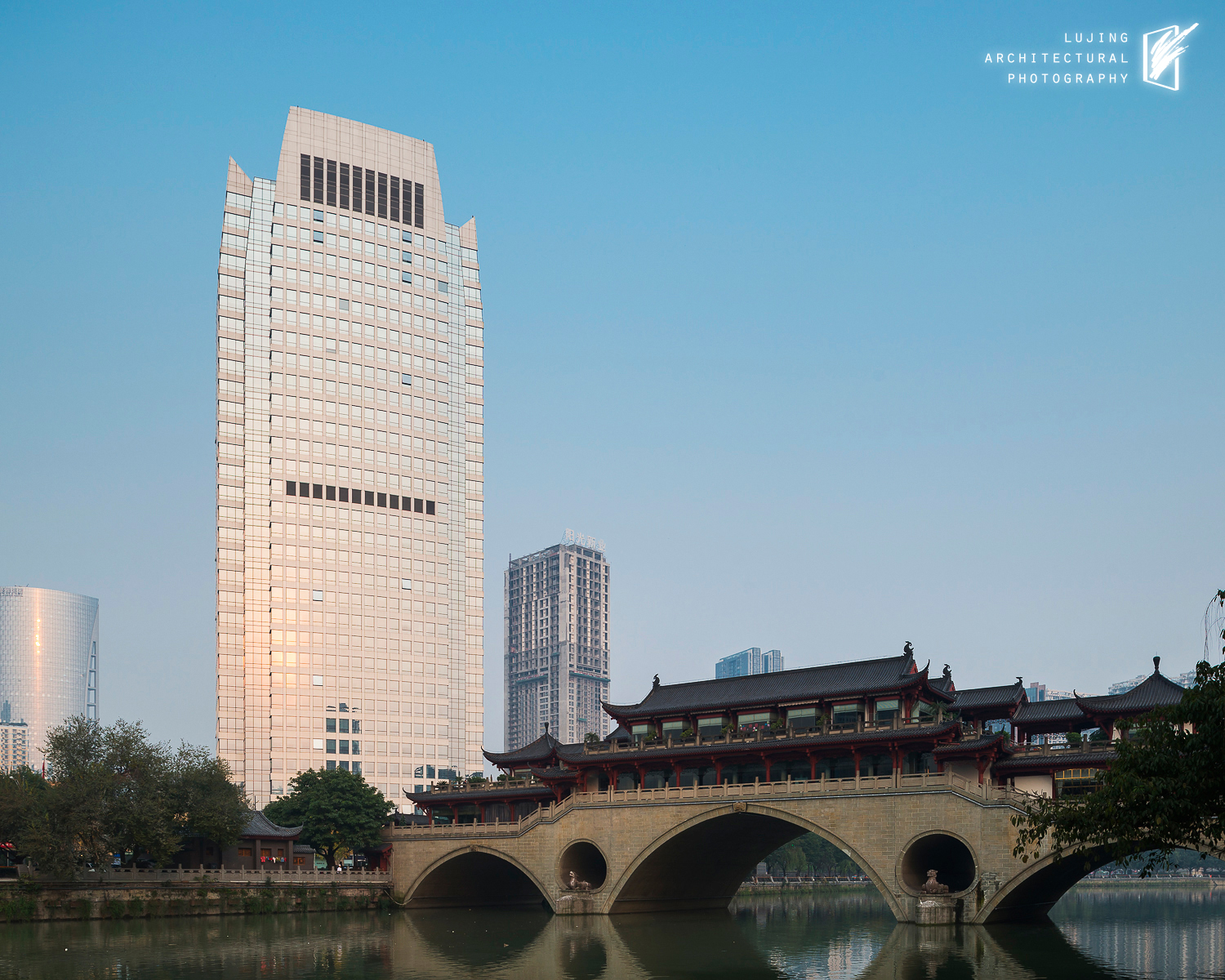 成都香格里拉大酒店外景
