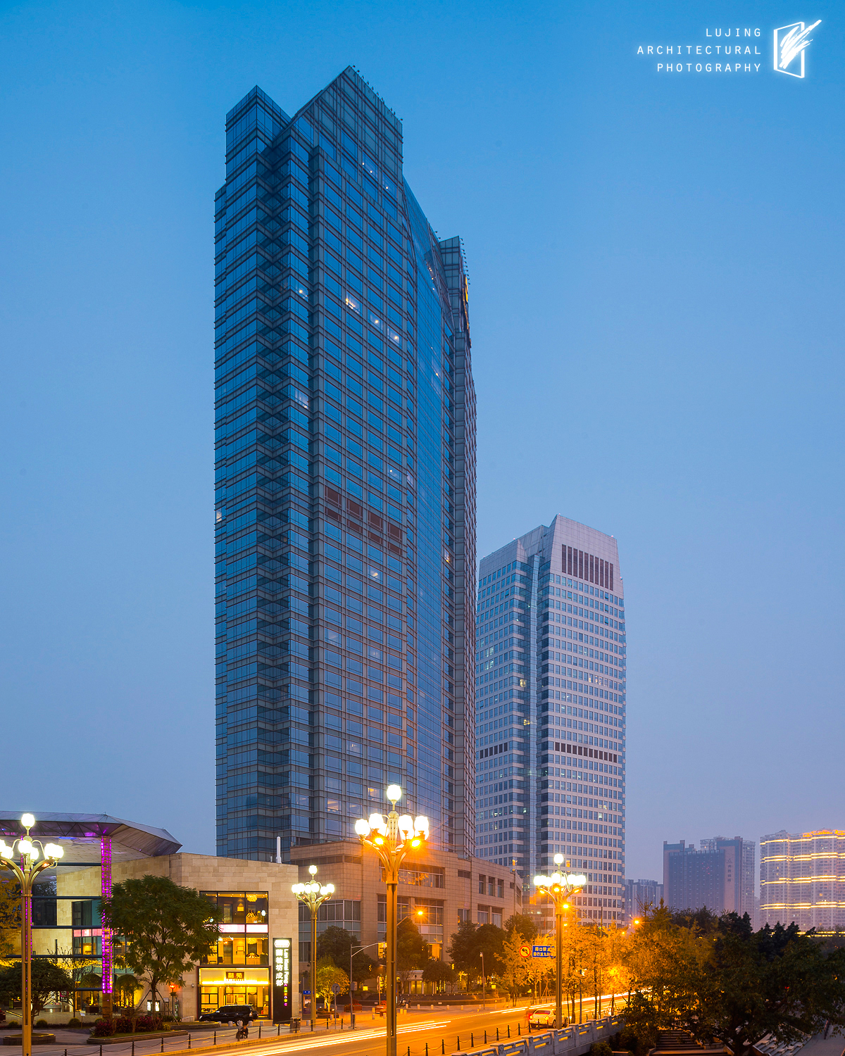 成都香格里拉大酒店外景