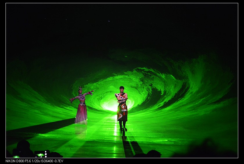 现代科技演绎唯美艺术