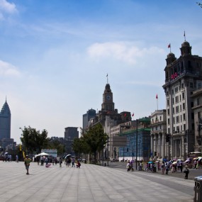 上海外滩走一回