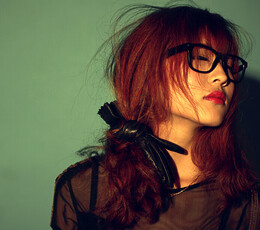 炫彩 单色背景拍摄