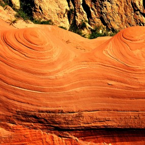 陕北靖边丹霞地貌