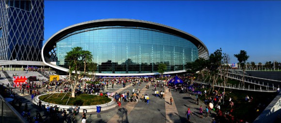 亿像素照片--深圳百公里签到现场