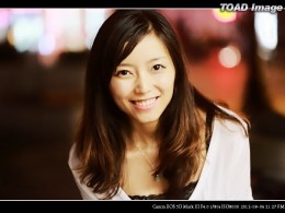 昨晚饭后和媳妇散步