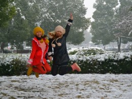 雪后携小妞外拍（纯菜鸟级别初次拍摄）