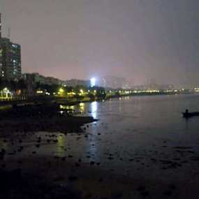 湛江港湾之夜