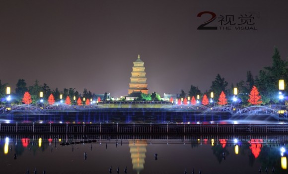 大雁塔夜景