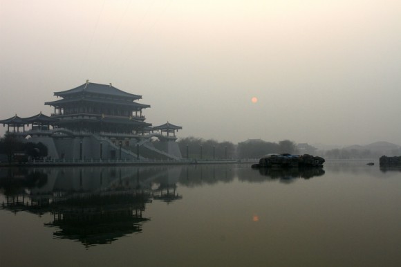 冬日里的芙蓉园