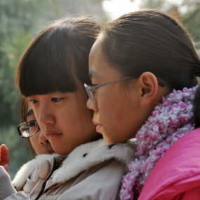 可爱小女生