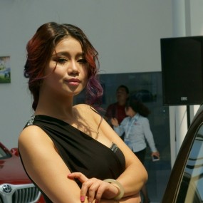 香车美女
