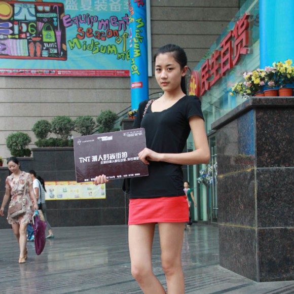 西安妹子还是很漂亮的