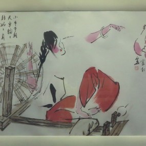 关中风情——一幅画