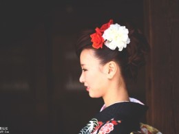 成人式·着物姿