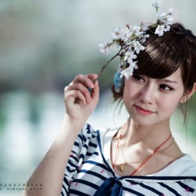 山樱如美人