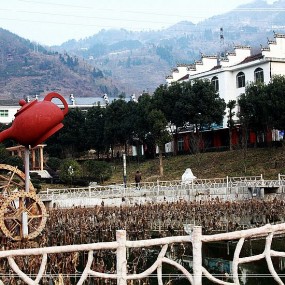 春节回老家游览县城唯一的旅游场所---农耕文化园