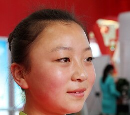 纯朴健康的凤县小姑娘——小顾