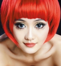 眼之媚女性摄影中的眼神表示