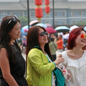 城墙上的浪漫----闺蜜好友