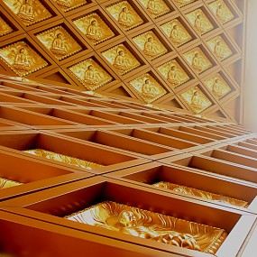 雨中游法门寺（三）之佛光普照!