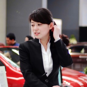 车展最美工作人员