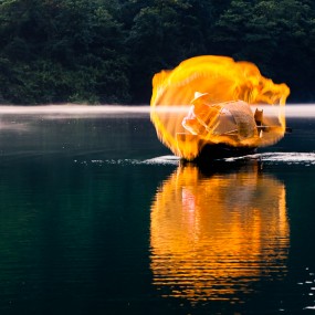 小东江的雾——千变万化