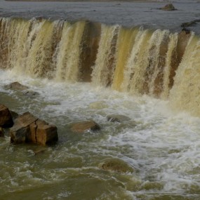 渭河“壶口瀑布”随拍（2015）