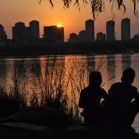 曲江南湖仲秋夜