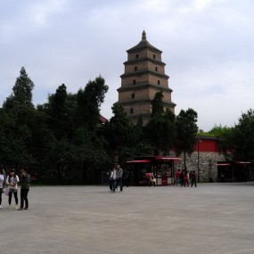 拍不尽的大雁塔 逛不够的不夜城