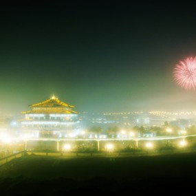除夕夜的曲江