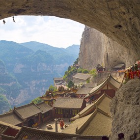 绵山风光