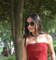 很有范的漂亮女模特，航海王基德摄影