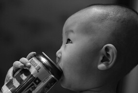 儿子的表情【黑白】