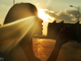 意境下的光与人