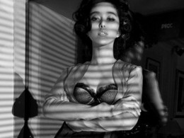 范冰冰“梦露”造型曝光 展复古迷情