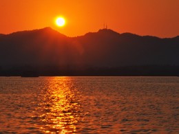 日落西湖