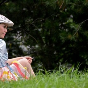 曲江南湖近物与人像拍摄实习作业20120909