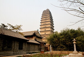 大雁塔拍人像 02