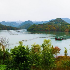 瀛湖秋色&汉江夜景