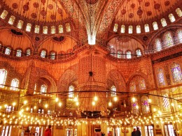 蓝色土耳其旅拍，乘坐热气球浮游卡帕多奇亚上空