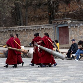 香格里拉葛丹，松赞林寺