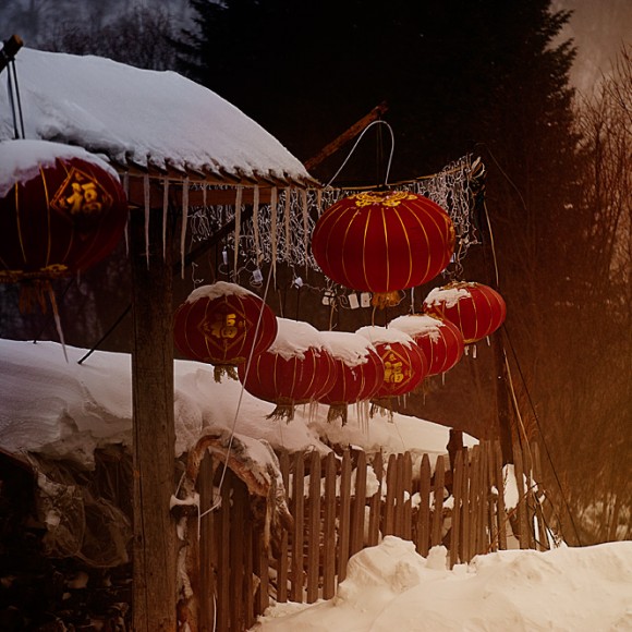雪乡的红灯笼（一）